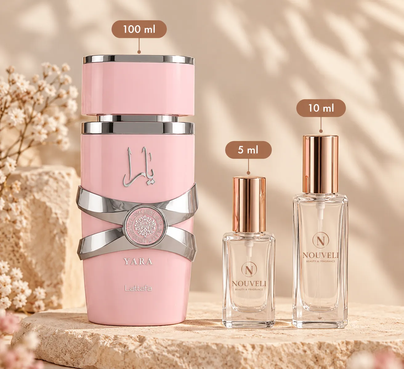 Decant Yara Lattafa Eau de Parfum – 5ml e 10ml